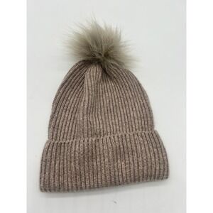 H & M Tan Beanie NWOT